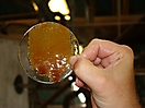Cristalisation du sucre à la sucrerie de Marie Galante